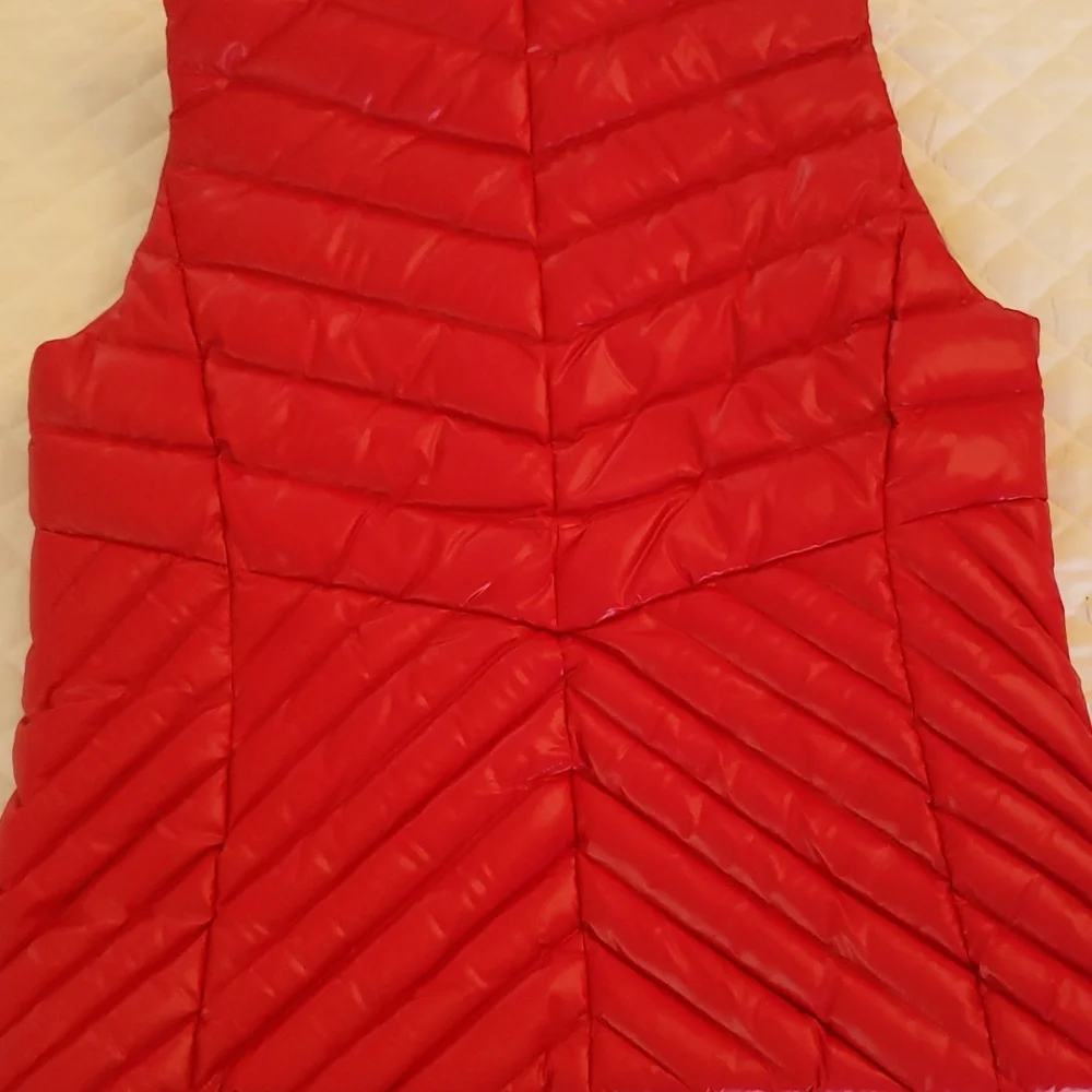 Talbots Red Vest - Picture 3 of 4